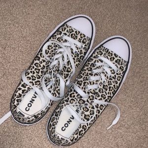 Cheetah Print Converse